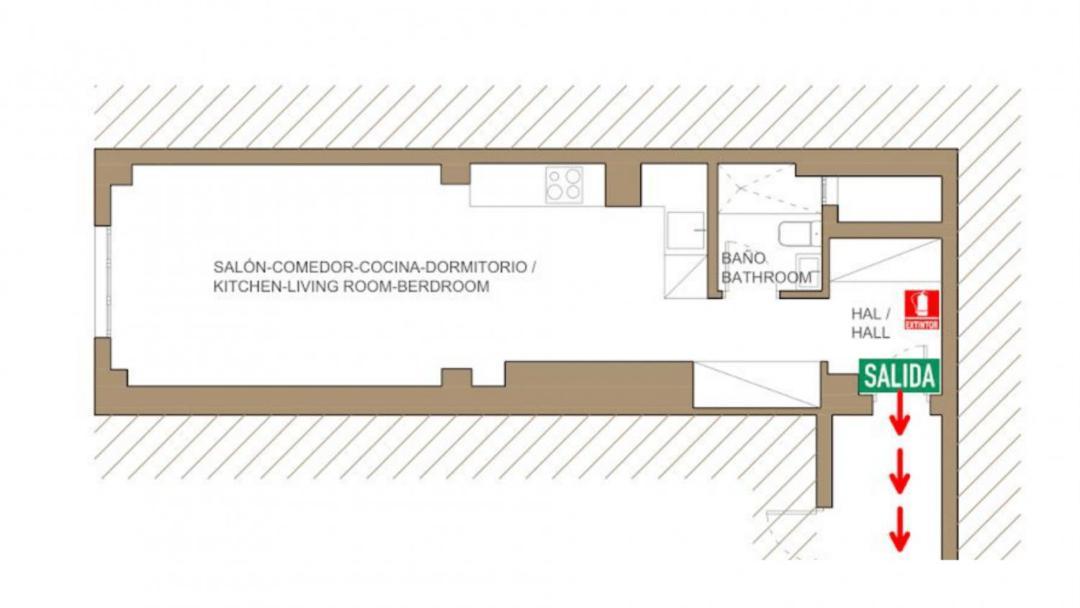 New And Cozy-Studio-Chueca Madrid Eksteriør bilde
